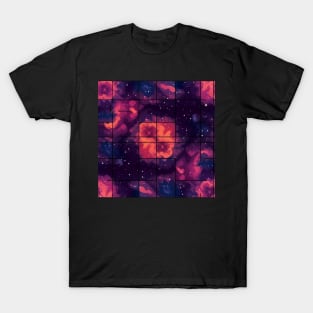 Boundless Expanse - Infinite Space Seamless Pattern T-Shirt